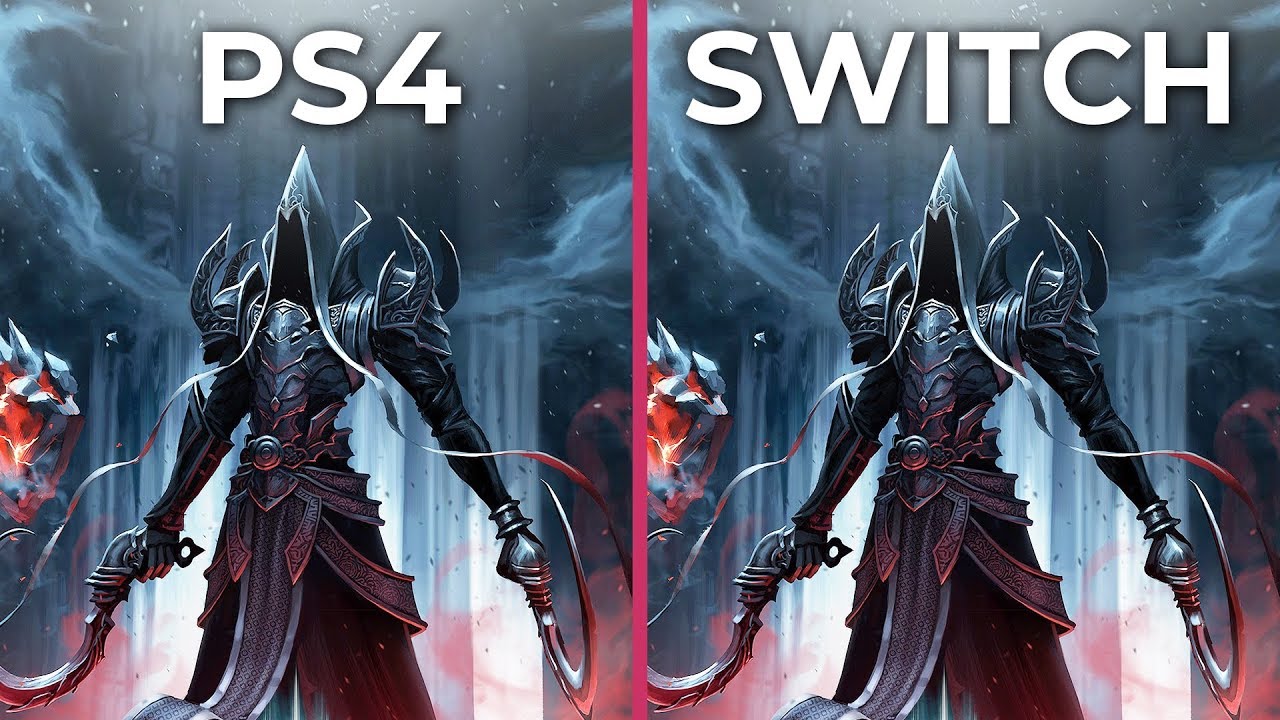 Диабло на пс 5. Diablo 3 Nintendo. Diablo 3 ps4. Дьябло 3 vs 4. Diablo 3 Switch.