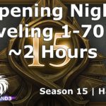 [Diablo 3] Season 15 1-70 Leveling In 2 Hours
