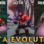 Dota Evolution — HERO COMPARISON: DotA Allstars, Dota 2, WC3 Reforged DotA