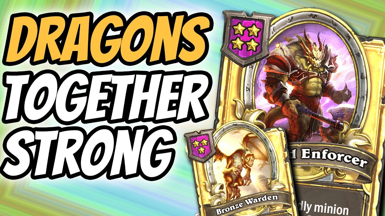 Dragons Together Strong - Hearthstone Battlegrounds