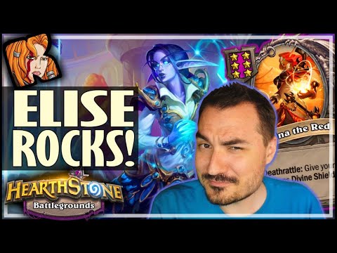 ELISE IS SO UNDERRATED! - Hearthstone Battlegrounds