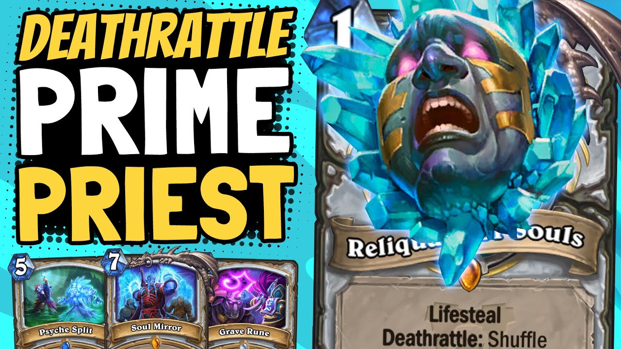 ENDLESS PRIMES!! Reliquary Deathrattle Priest May Be Our Only Hope! | Ashes of Outland | Hearthstone