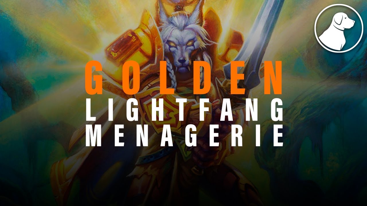 Golden Lightfang Menagerie | Dogdog Hearthstone Battlegrounds