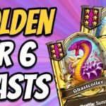 Golden Tier 6 Beasts Extravaganza - Hearthstone Battlegrounds