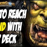 HOW TO REACH LEGEND WITH F2P DECK [Hearthstone]
