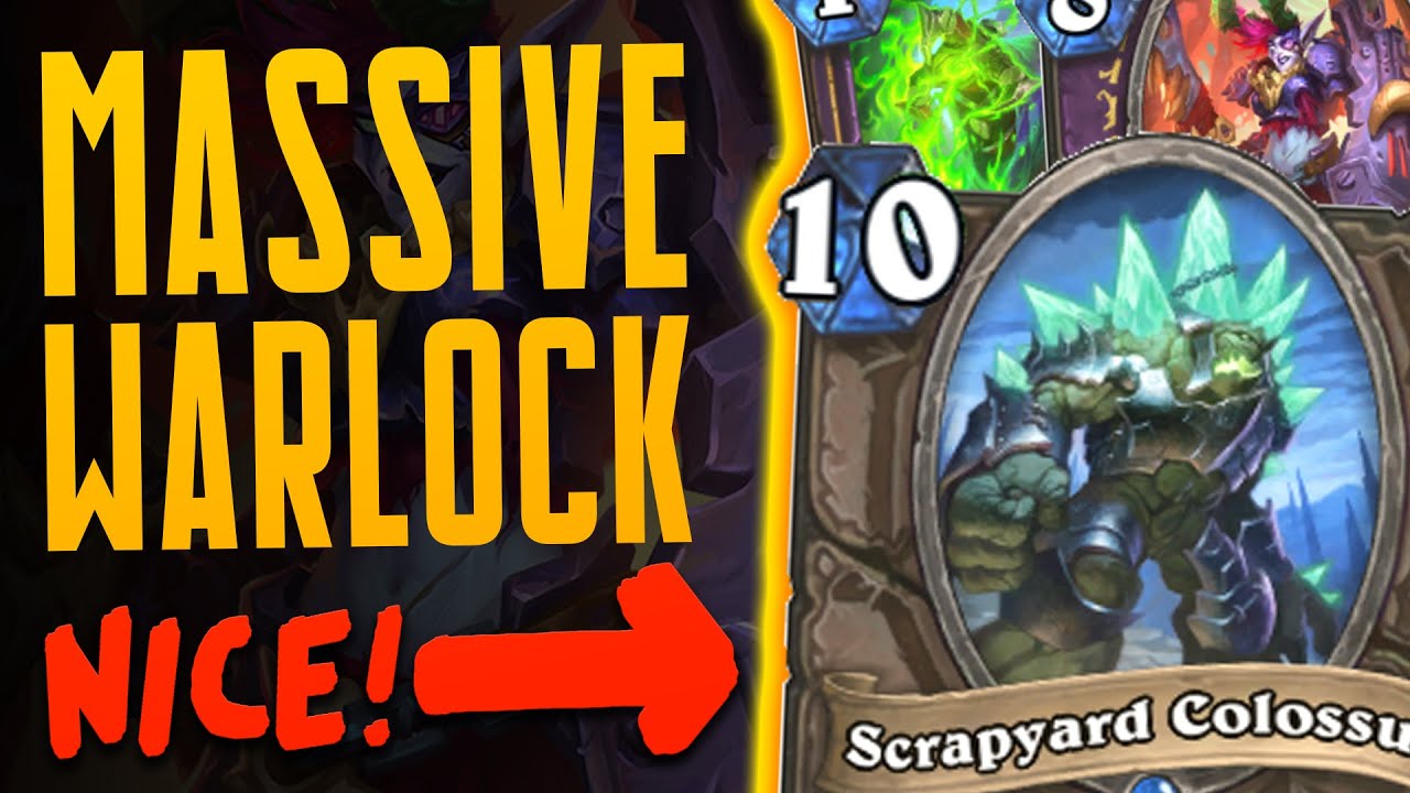 HUGE WARLOCK is UNDERRATED - Ashes of Outland - Hearthstone