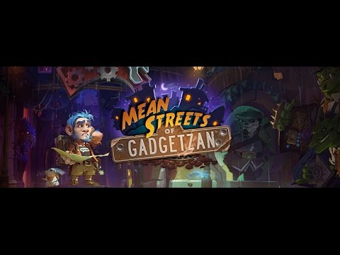 Hearthstone All Mean Streets of Gadgetzan Legendaries Sound & Music & Quotes