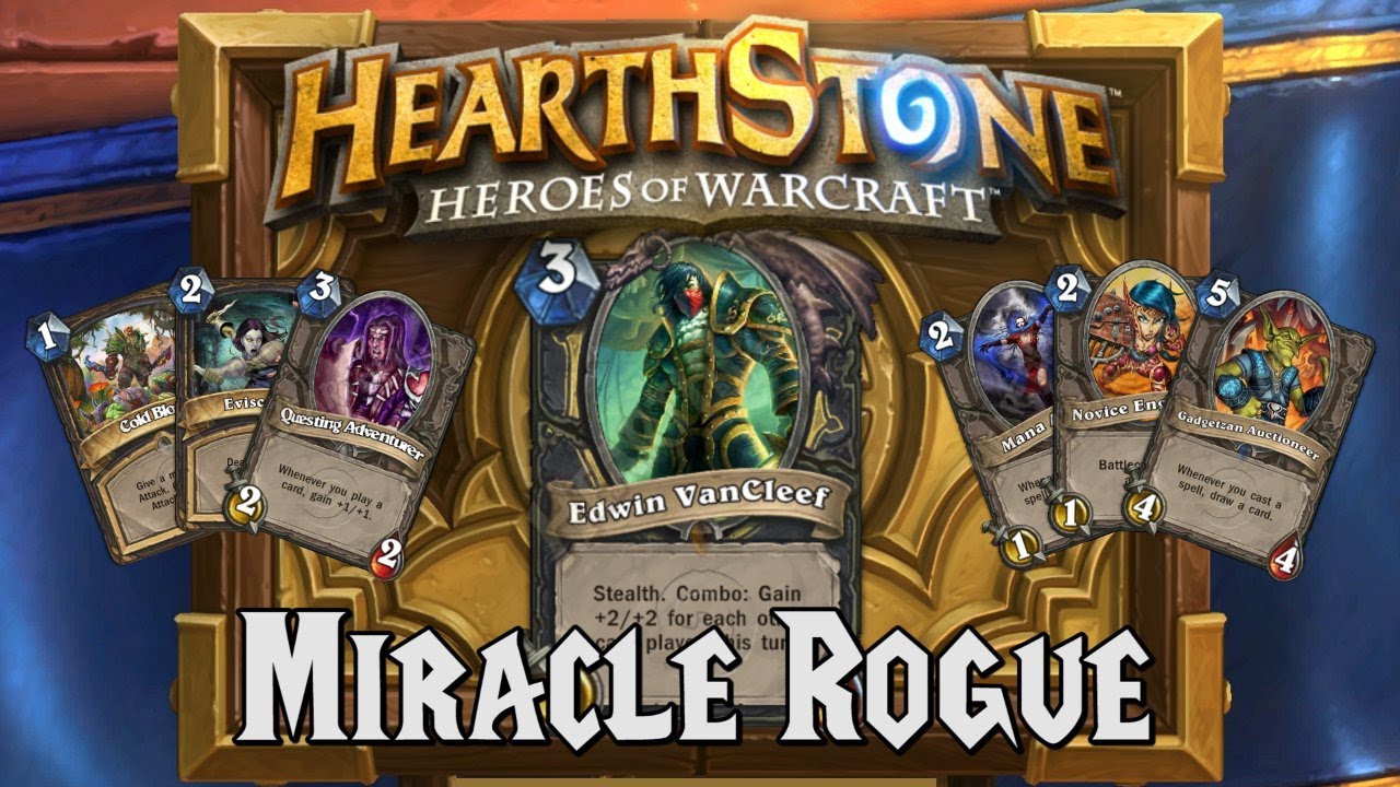 Hearthstone Deck Spotlight: Miracle Rogue (Rogue)