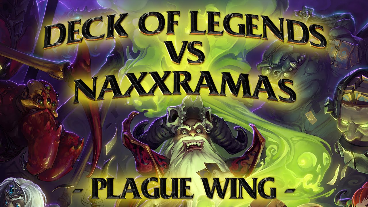 Hearthstone: Deck of Legends vs Naxxramas Plague Wing