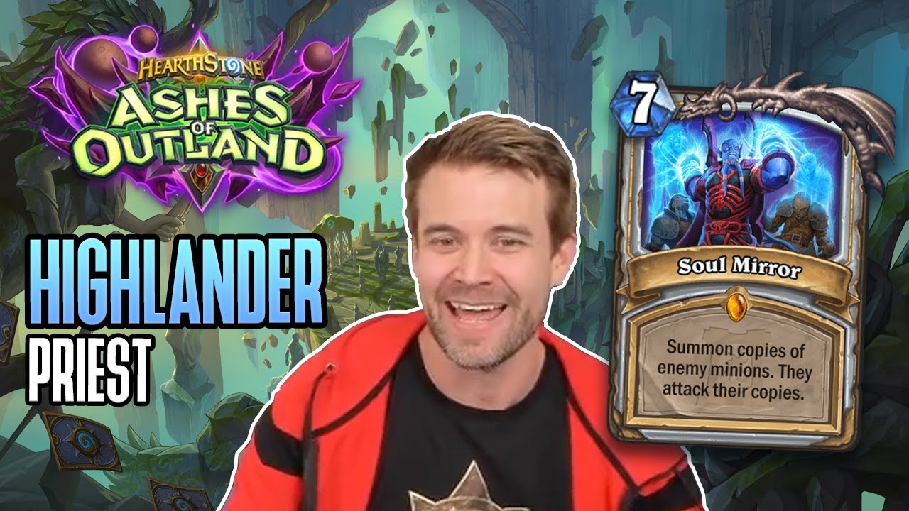 (Hearthstone) Dragon Highlander Priest in Ashes of Outland!