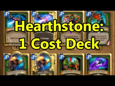 Hearthstone Fun Decks: 1 Cost Deck | WoWcrendor