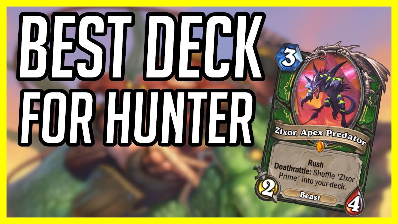 (Hearthstone) The Best Deck for Hunter | Highlander Dragon Hunter | Ashes of Outland