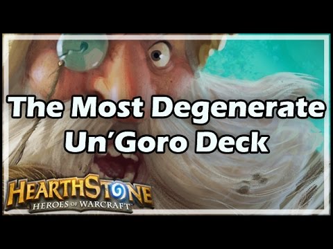 [Hearthstone] The Most Degenerate Un’Goro Deck