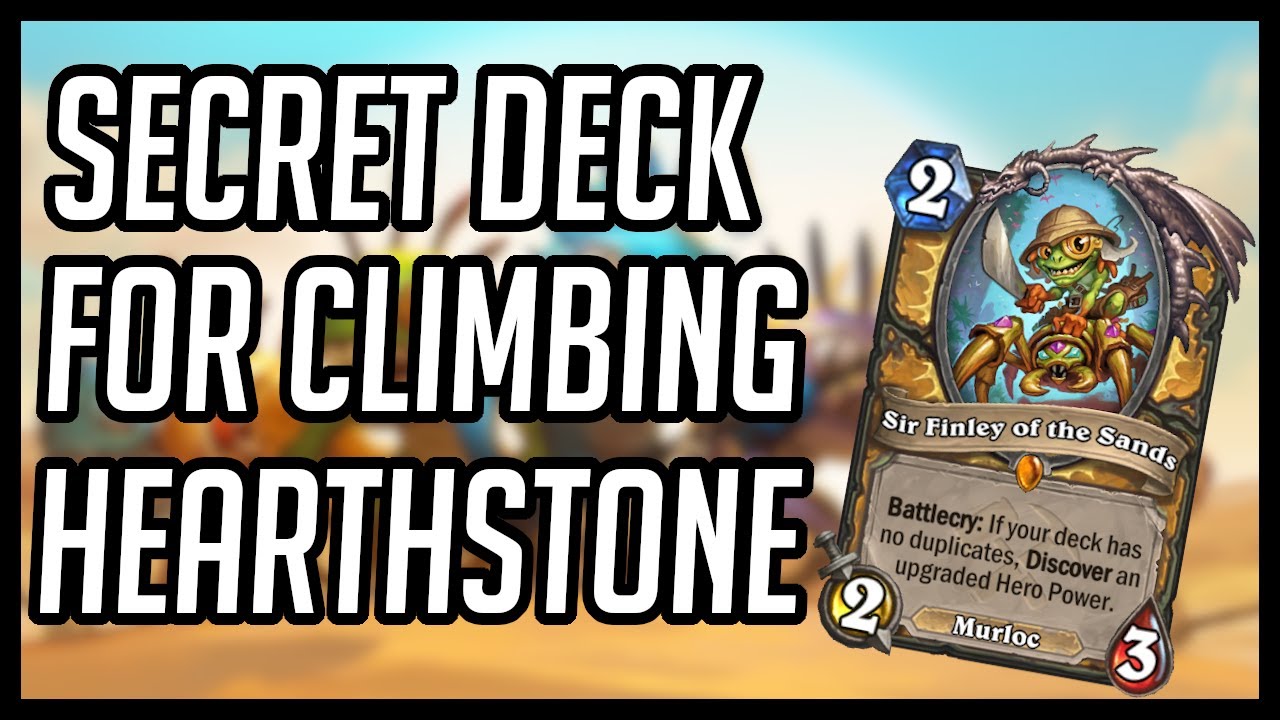 (Hearthstone) The Secret Deck for Climbing in Hearthstone | Murloc Paladin | Descent of Dragons