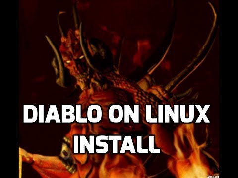 How To Install Diablo On Linux (NATIVE NO WINE) Remake 1