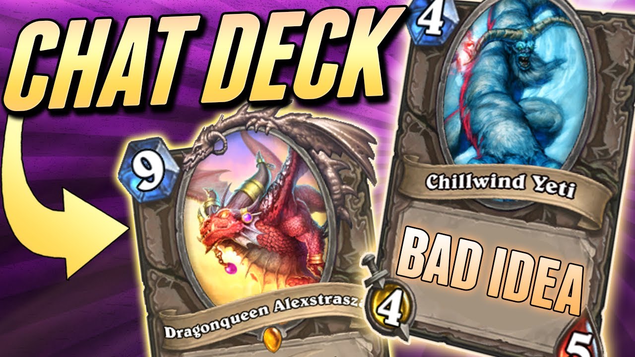 I let Twitch Chat draft my Arena Deck.. | Solem Hearthstone
