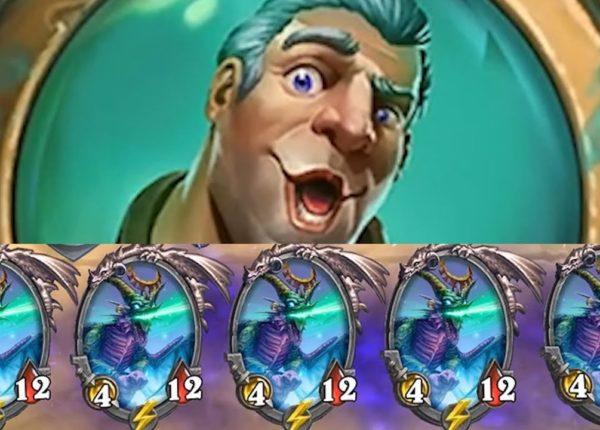 I was sponsored to use an increasingly ridiculous deck premise in Hearthstone