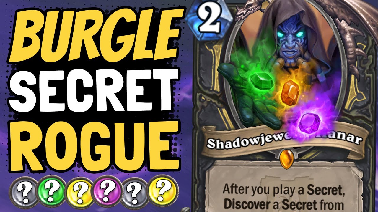 INFINITE SECRET ROGUE?! Absolute Madness With Shadowjeweler Thanos! | Ashes of Outland | Hearthstone