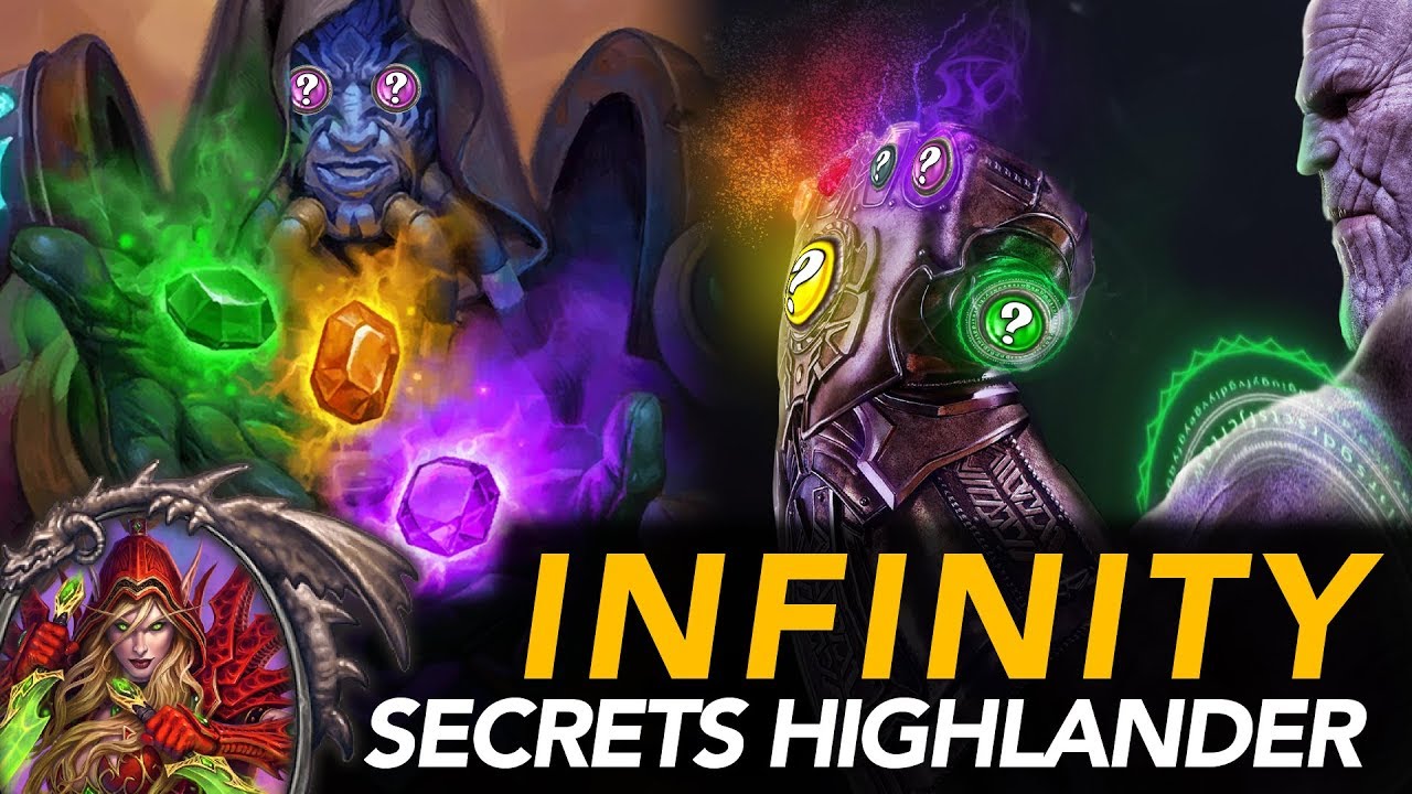 INFINITY Highlander Secret Rogue | Ashes Of Outland Hearthstone