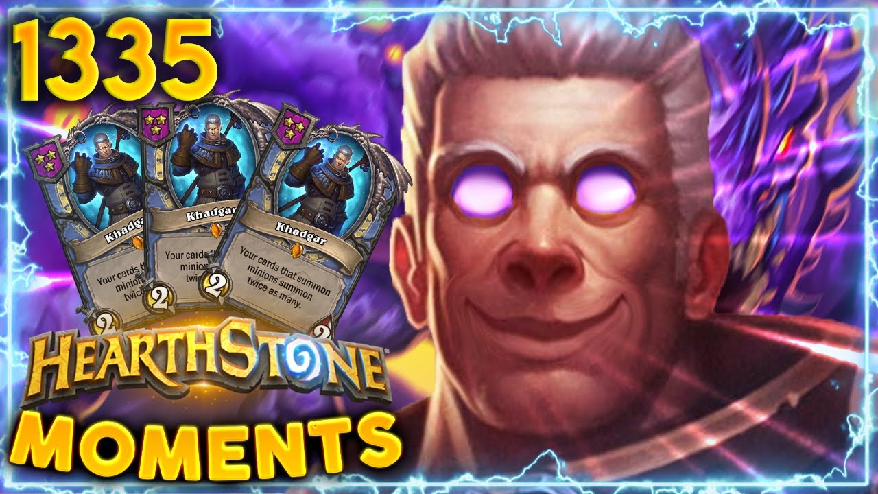KHADGAR SINGLE HANDEDLY CARRIED The Whole Game | Hearthstone Daily Moments Ep.1335