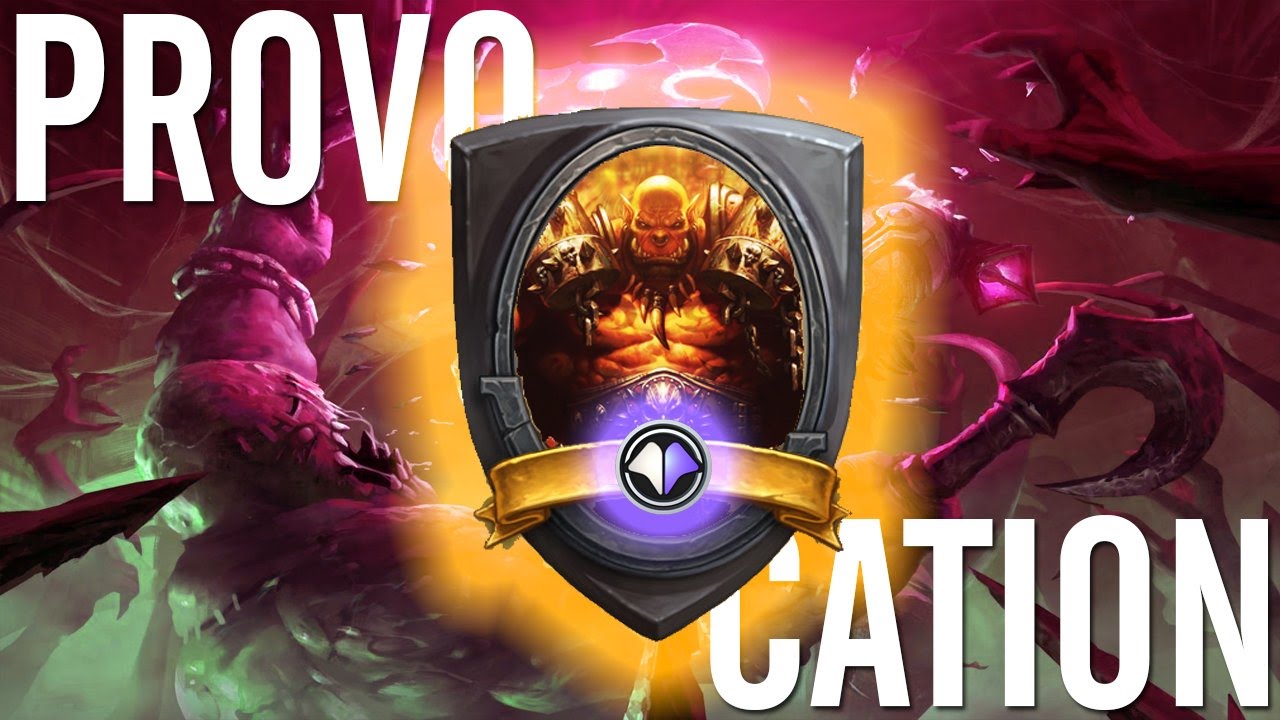 LE DECK GUERRIER PROVOCATION HEARTHSTONE !