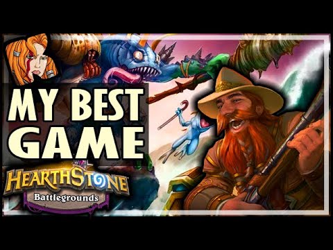 MY BEST BG GAME EVER! - Hearthstone Battlegrounds