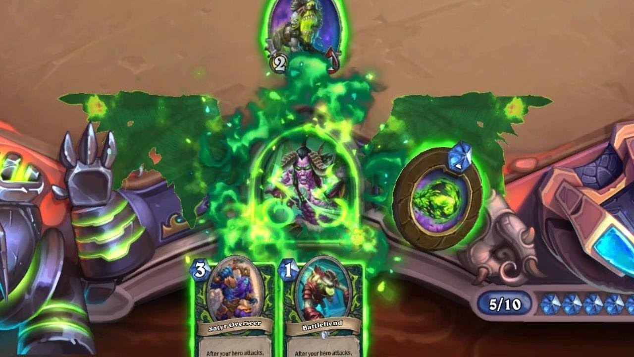 New Demon Hunter and Prime Cards Gameplay - Hearthstone Ashes of Outland