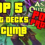 POST PATCH TOP 5 DECKS TO CLIMB TO LEGEND | GUIDES FOR THE BEST DECKS | HEARTHSTONE