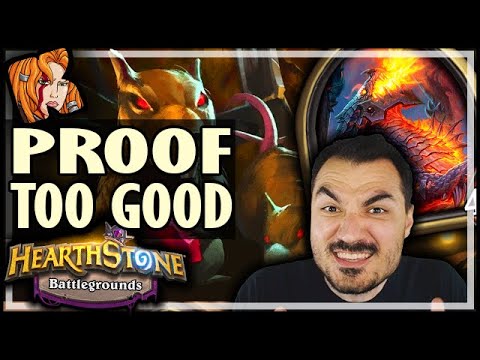 PROOF THAT DEATHWING IS TOO GOOD! - Hearthstone Battlegrounds