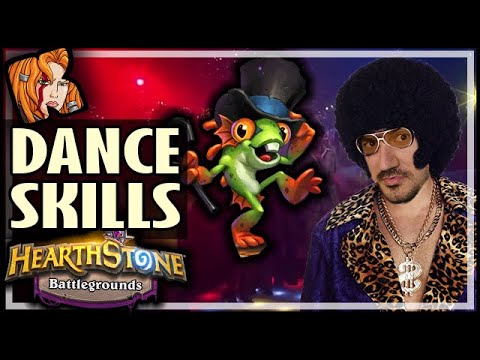 PURE DANCE SKILLS! No Build At All?! - Hearthstone Battlegrounds
