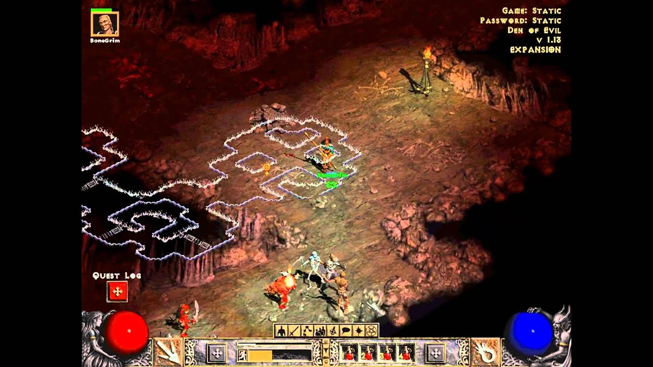 Прохождение игры "Diablo 2: Lord of Destruction" Часть 1 (Кооператив)