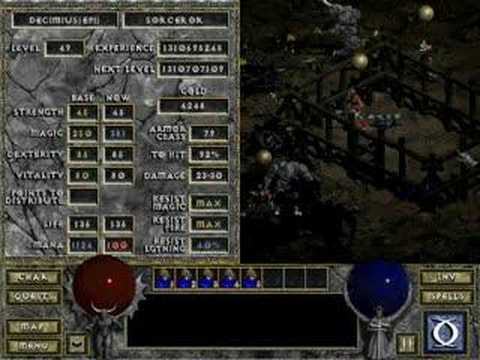Reaching max level in Diablo 1 by Decimius from Epicentrum Clan