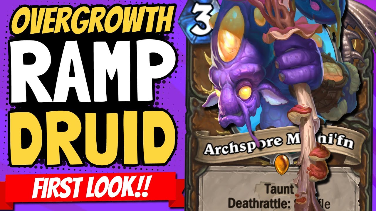 SO MUCH MANA!! New Ramp Druid Can Go CRAZY (sometimes)! | Ashes of Outland | Hearthstone