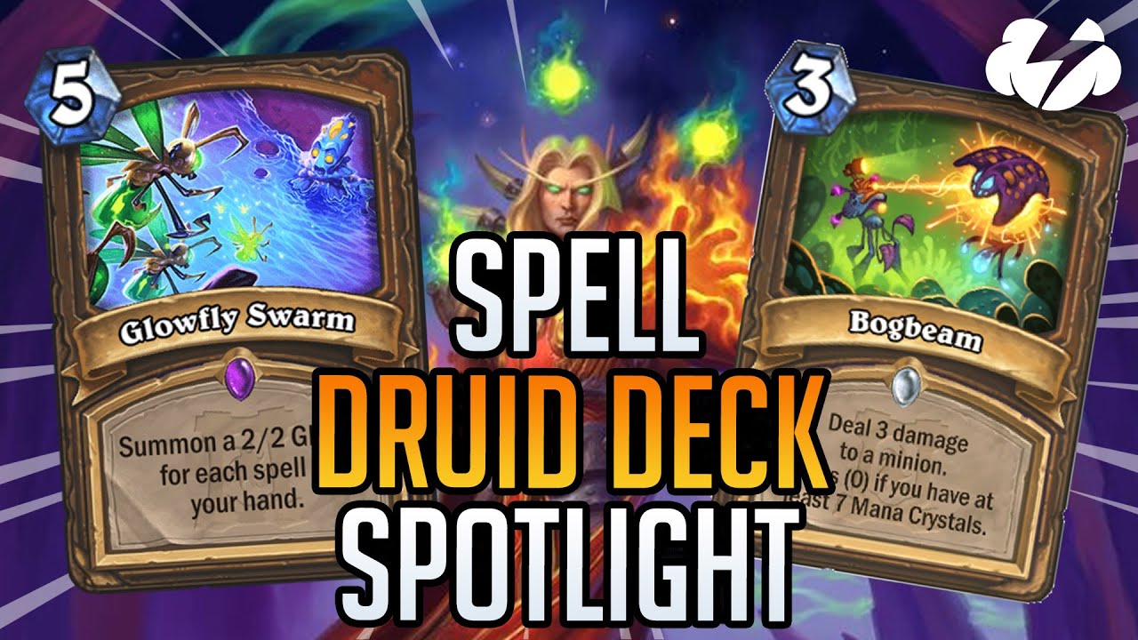SPELL DRUID DECK SPOTLIGHT | Tempo Storm Hearthstone [Ashes of Outland]