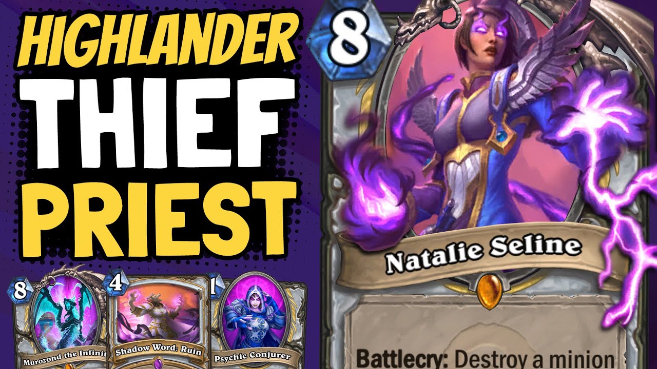 STEALING DREAMS!! 85% Winrate Thief Priest is Actually Fun! | Galakrond's Awakening | Hearthstone