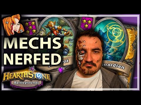 THEY NERFED MECHS?? Well… Not Quite - Hearthstone Battlegrounds