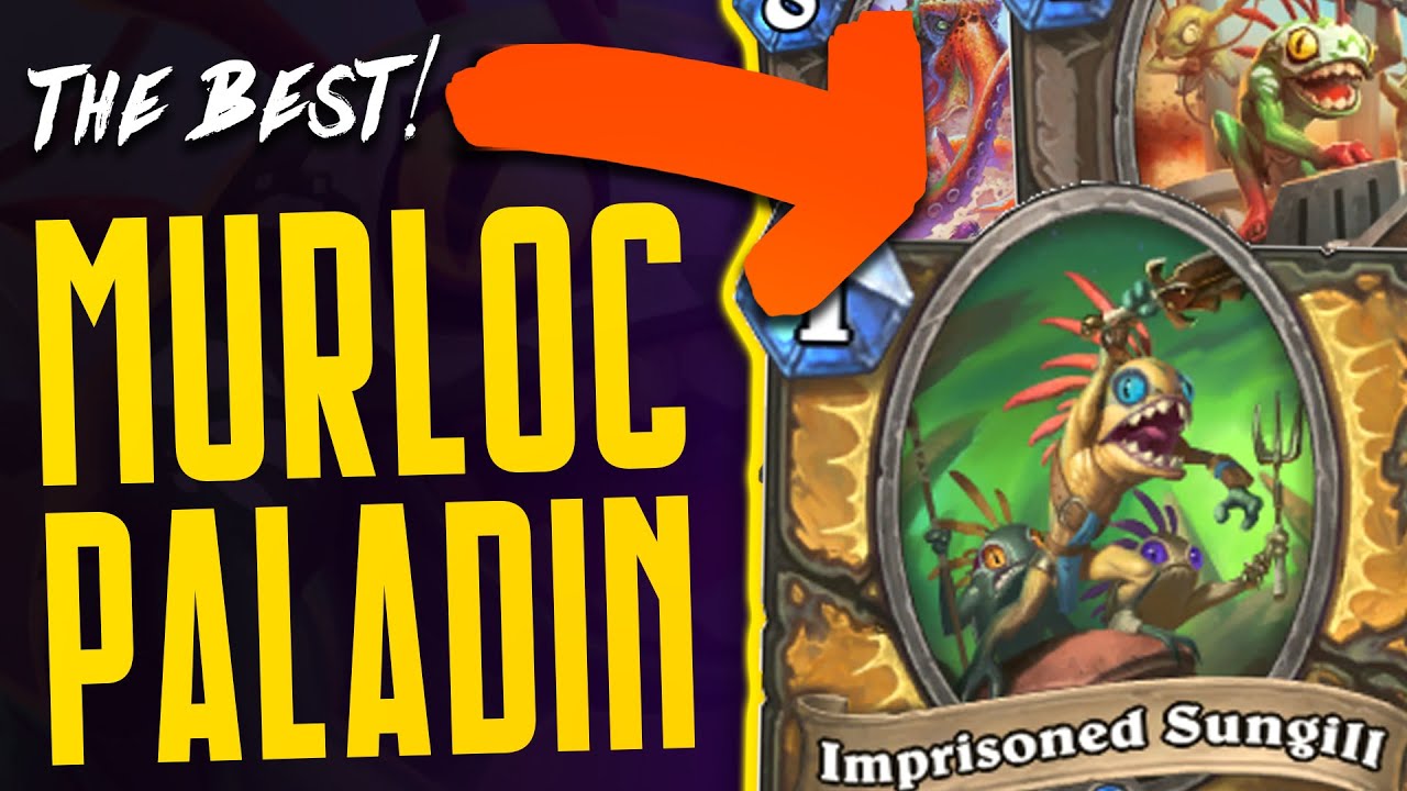 THIS DECK IS INSANE! - Murloc Paladin - Ashes of Oultand - Hearthstone