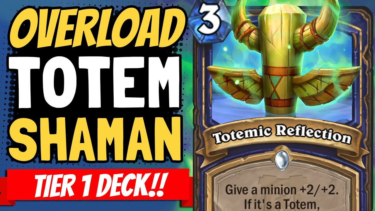TIER 1 TOTEM SHAMAN!?! Real Data, Not a Meme. Totems are STRONG! | Ashes of Outland | Hearthstone