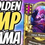 The Golden Imp Mama Demon Carry - Hearthstone Battlegrounds