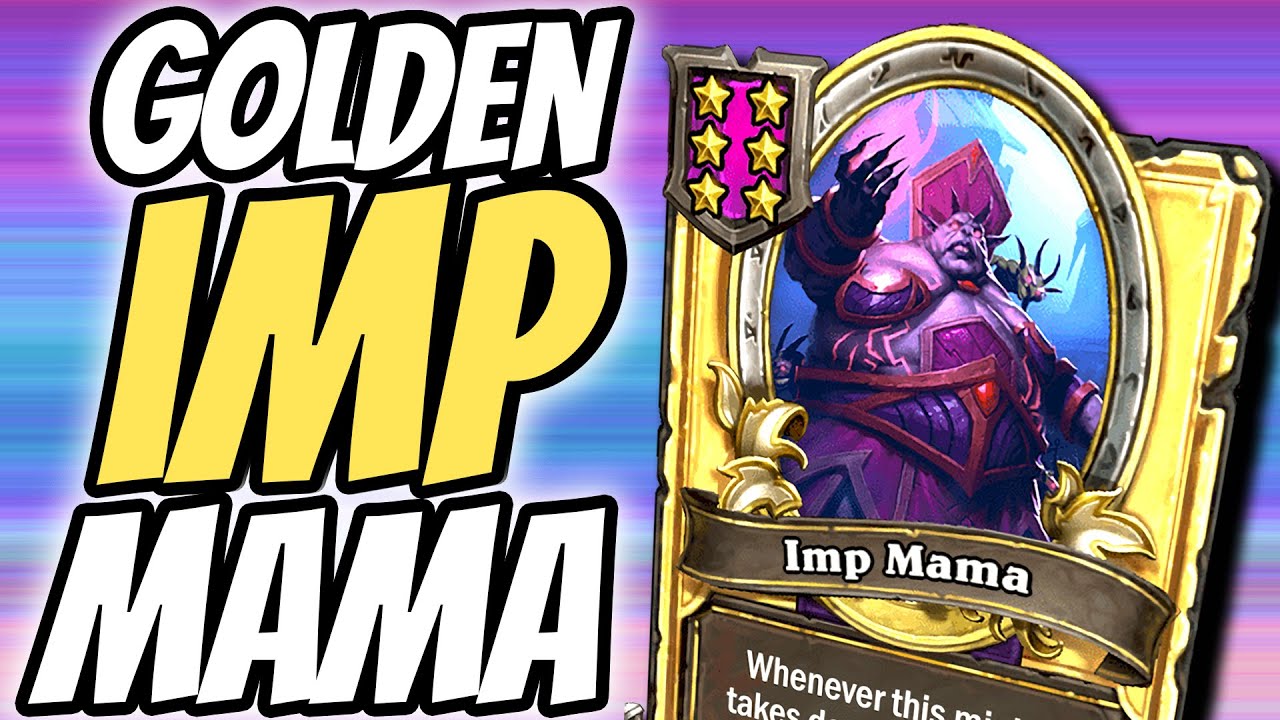 The Golden Imp Mama Demon Carry - Hearthstone Battlegrounds