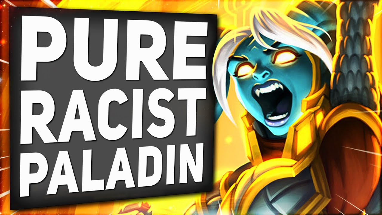 This Deck ONLY has PALADIN Cards - RACIST PALADIN | Descent of Dragons | Hearthstone