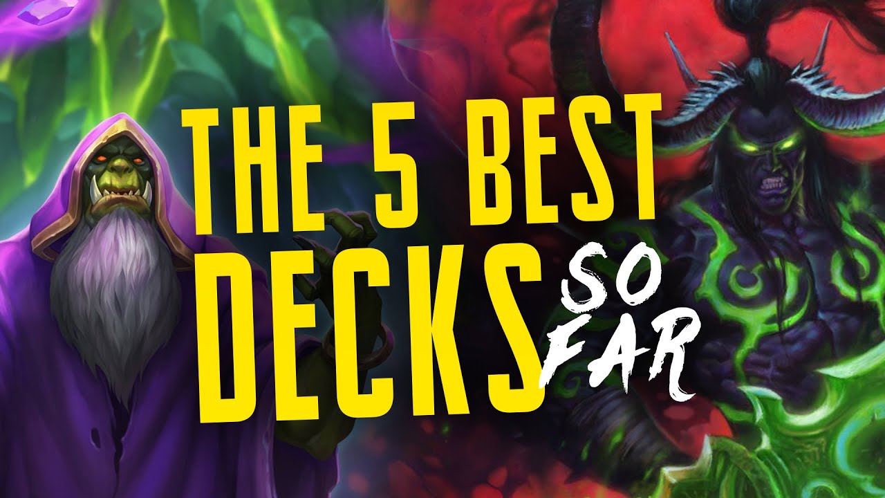 Top 5 Decks SO FAR in Ashes of Outland - Hearthstone Expansion