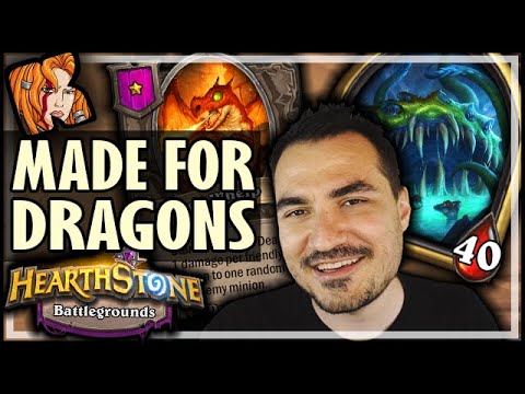 YOGG WAS MADE FOR DRAGONS! - Hearthstone Battlegrounds