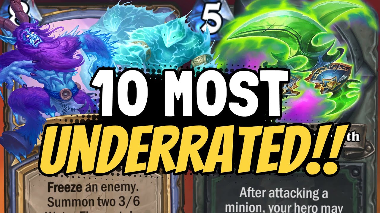 10 MOST UNDERRATED OUTLAND CARDS!! What Card Was I MOST Wrong About? | Hearthstone