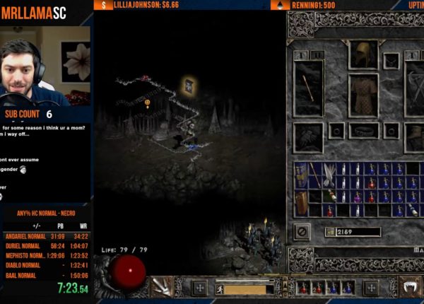 Diablo 2- Any% HC Necro Speedrun Race Submission!