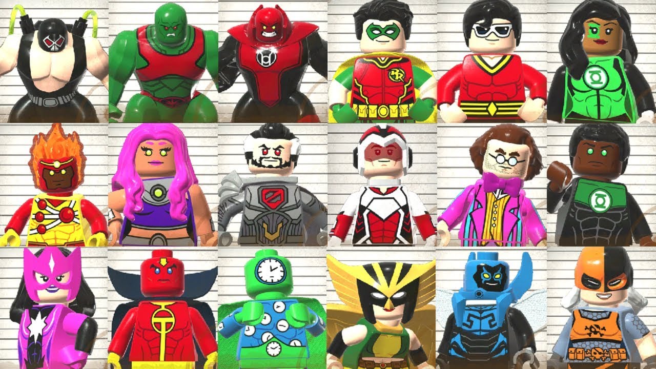 All Character Case File Locations in LEGO DC Super-Villains