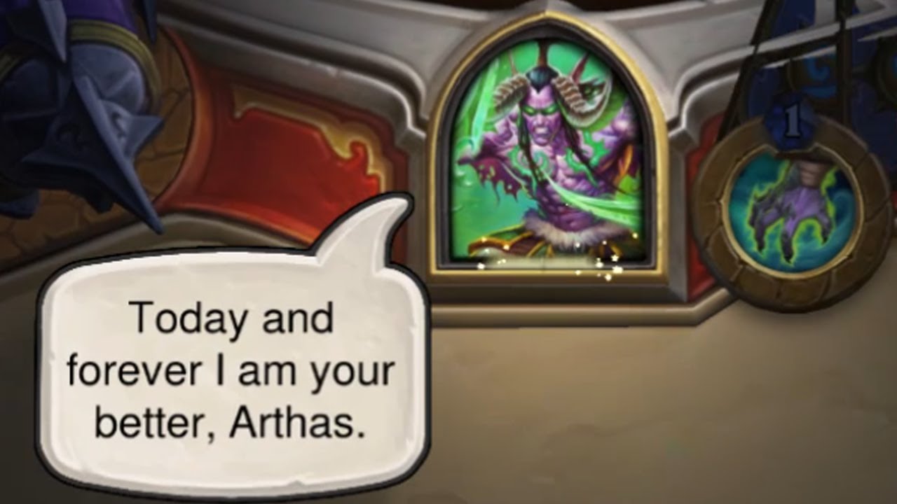 All Illidan interactions with other Heroes - Hearthstone