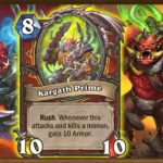 Control Armor Warrior Is Good Enough? Warrior Prime Is The Best One? Ashes of Outland | Hearthstone
