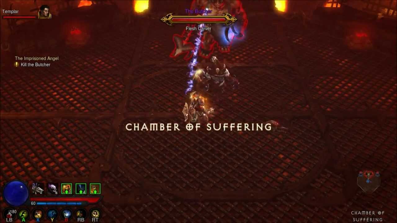 Diablo 3 Inferno Hardcore Butcher Kill