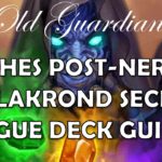 Galakrond Secret Rogue deck guide and gameplay (Hearthstone Ashes of Outland)